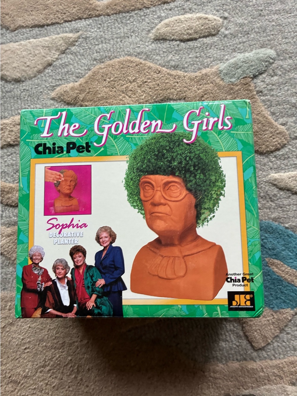 Chia Pet The Golden Girls "Sophia" Decorative Planter - Terra Cotta & Green
